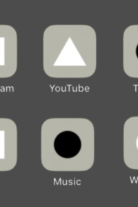 【iOS14】アイコン素材にシンプル記号 “shapes” が追加されました